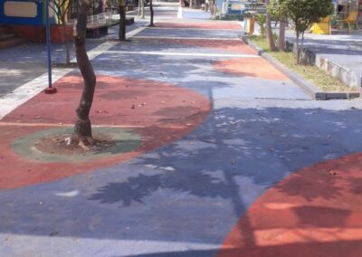 Pattern Concrete Taman Lalu Lintas Cibubur