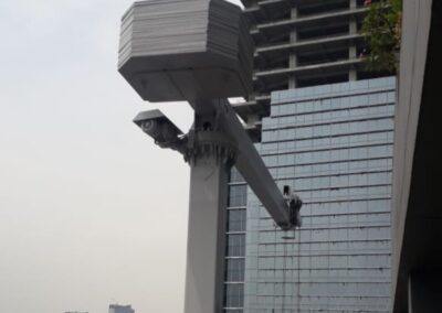 Rooftop Utility Repainting UOB Plaza
