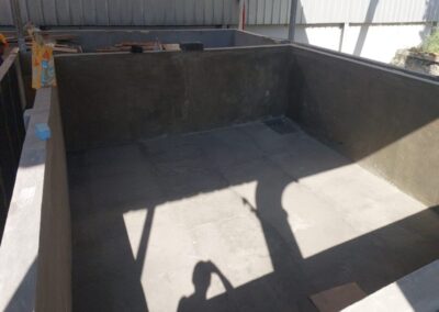 Pembuatan Kolam Bak Dust Trap